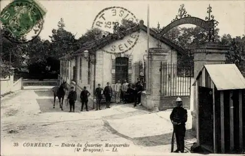 Ak Commerce Lorraine Meuse, Eingang zum Margueritte-Viertel