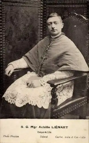 Ak Lille Nord, SG Mgr. Achille Lienart, Bischof von Lille