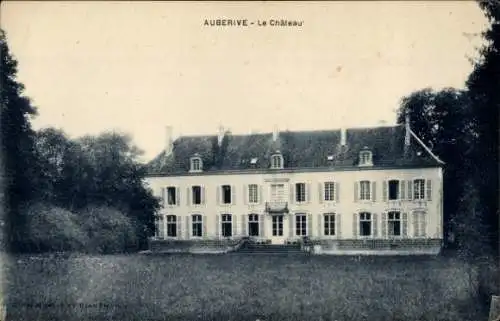 Ak Auberive-Marne, Schloss