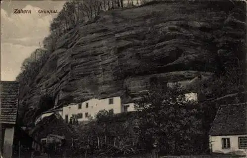 Ak Saverne Zabern Elsass Bas Rhin, Granftal