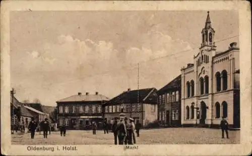 Ak Oldenburg in Holstein, Markt