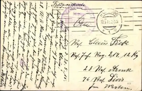 Ak Hamburg Mitte Neustadt, Jungfernstieg, Boote, Straßenbahn