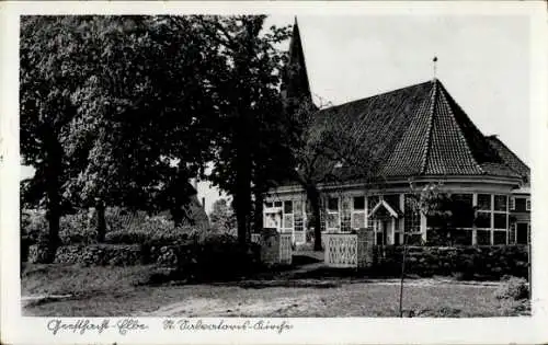 Ak Geesthacht an der Elbe, St. Salvatoris-Kirche