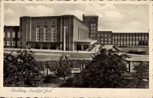 Ak Flensburg in Schleswig Holstein, Deutsches Haus