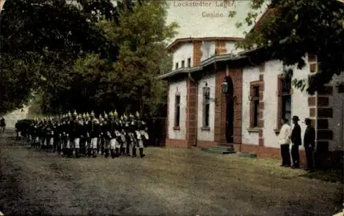 Ak Lockstedt in Holstein, Lockstedter Lager, Casino, Soldaten