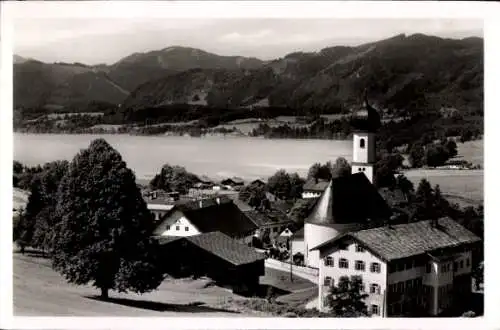 Ak Gmund am Tegernsee Oberbayern, Panorama