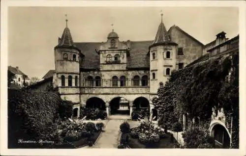 Ak Konstanz am Bodensee, Rathaus