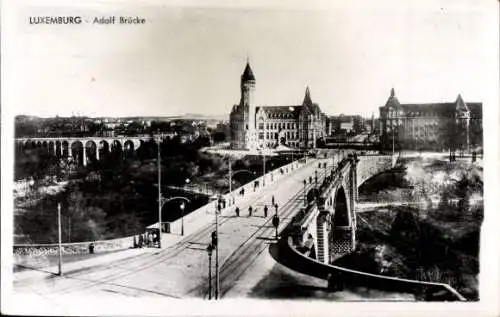 Ak Luxemburg, Adolfbrücke
