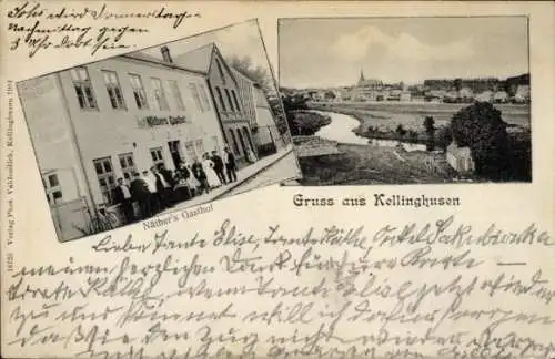 Ak Kellinghusen in Holstein, Näthers Gasthof, Gesamtansicht
