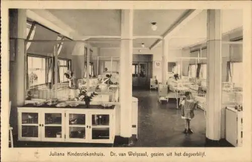 Ak Den Haag Südholland Niederlande, Juliana Kinderkrankenhaus, Dr. aus Welyzimmer