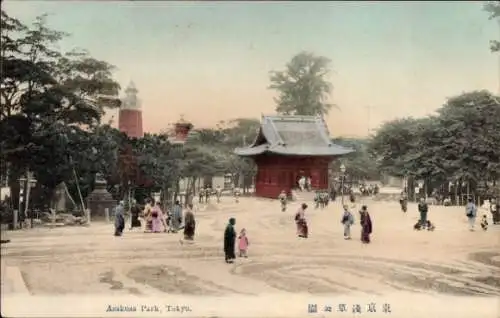 Ak Tokyo Tokio Japan, Asakusa Park