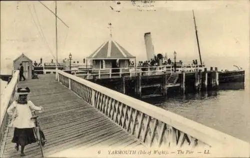 Ak Yarmouth Isle of Wight England, Pier