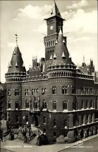 Ak Hälsingborg Helsingborg Schweden, Rathaus