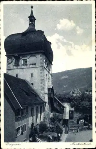 Ak Bregenz am Bodensee Vorarlberg, Martinsturm