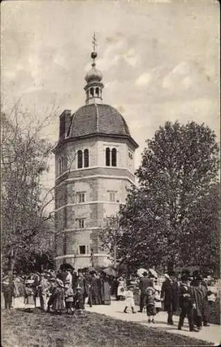 Ak Graz Steiermark, Glockenturm am Schlossberg