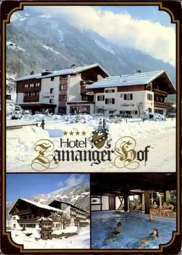 Passepartout Ak Schruns in Vorarlberg, Hotel Zamanger Hof