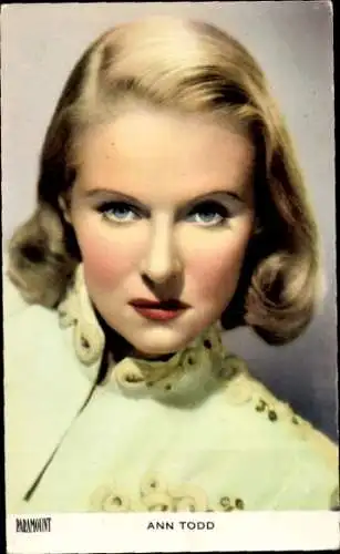 Ak Schauspielerin Ann Todd, Portrait, Paramount Pictures