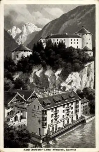 Ak Kufstein in Tirol, Hotel Auracher-Löchl, Römerhof