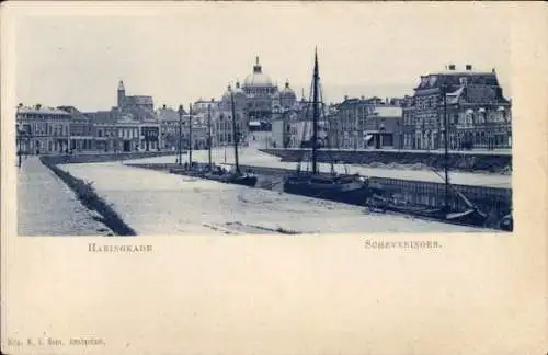 Ak Scheveningen Den Haag Südholland, Haringkade