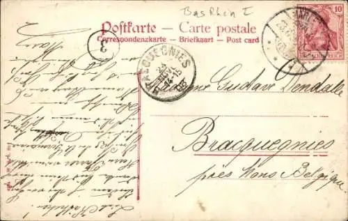 Ak Marlenheim Elsass Bas Rhin, Kirche