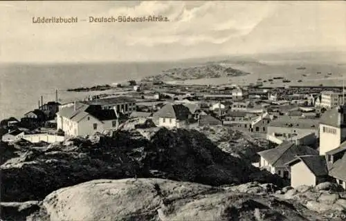 Ak Lüderitzbucht Lüderitz Namibia, Panorama