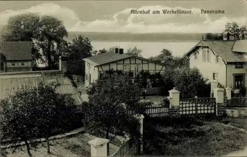 Ak Altenhof Schorfheide am Werbellinsee, Panorama
