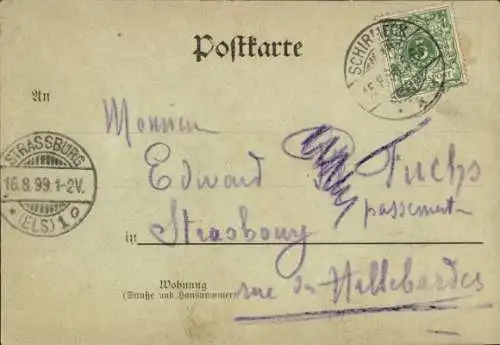 Ak Schirmeck Elsass Bas Rhin, Gesamtansicht, Labroque