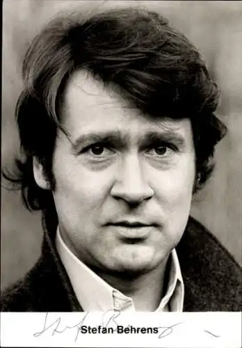 Ak Schauspieler Stefan Behrens, Portrait, Autogramm
