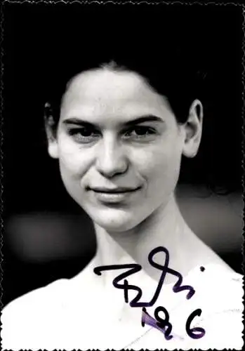 Ak Schauspielerin Bibiana Beglau, Portrait, Autogramm