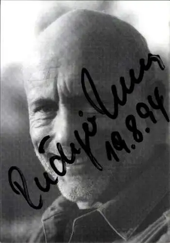 Ak Schauspieler Rüdiger Nehberg, Portrait, Autogramm