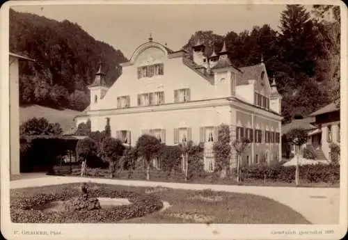 Kabinett Foto Bad Reichenhall Oberbayern, Kirchbergschlössl