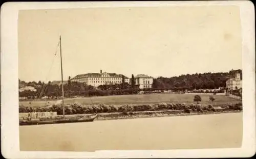 Kabinett Foto Dresden Neustadt, Das Waldschlösschen