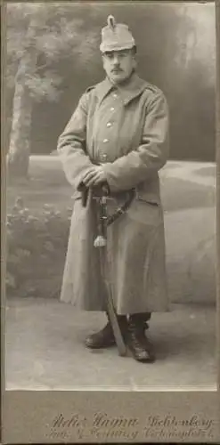 CdV Berlin, Deutscher Soldat in Uniform, Telegraphen Batl. Berlin