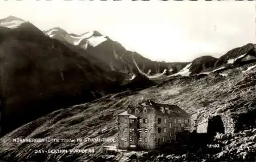 Ak Neustift im Stubaital Tirol, Nürnberger Hütte