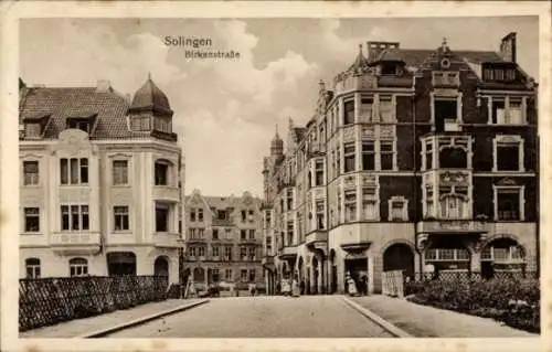Ak Solingen in Nordrhein Westfalen, Birkenstraße