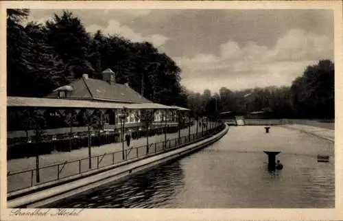 Ak Solingen im Bergischen Land, Strandbad Ittertal,