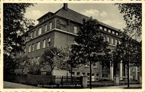 Ak Bad Wildungen in Hessen, Dr. Winkhaus-Bau