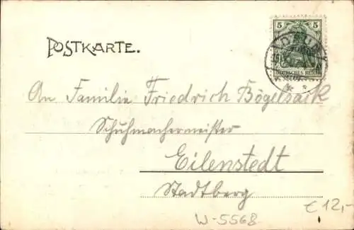 Ak Daun in der Eifel, Blick vom Wehrbüsch, Gesamtansicht