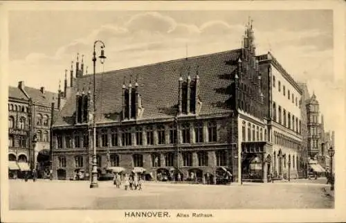 Ak Hannover in Niedersachsen, Altes Rathaus