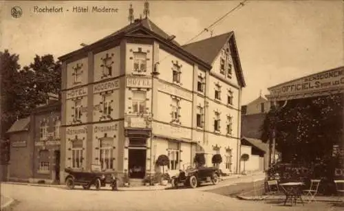 Ak Rochefort Wallonien Namur, Hotel Moderne