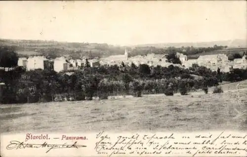 Ak Stavelot Wallonien Lüttich, Ort, Vue générale