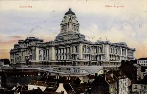 Ak Brüssel, Justizpalast