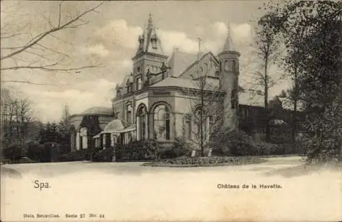 Ak Spa Wallonien Lüttich, Chateau de la Havette