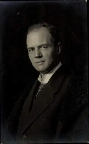 Ak Opernsänger Paul Bender, Portrait