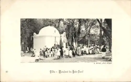 Ak Blida Algerien, Marabout des Heiligen Waldes
