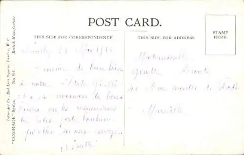 Künstler Ak Spurgin, Fred, Could we stand by and not do anything