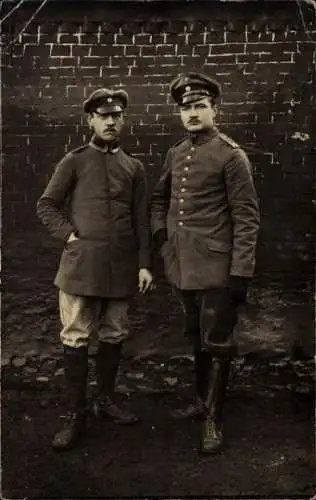 Foto Ak Deutsche Soldaten in Uniformen, Res. Inf. Rgt. 3, I WK