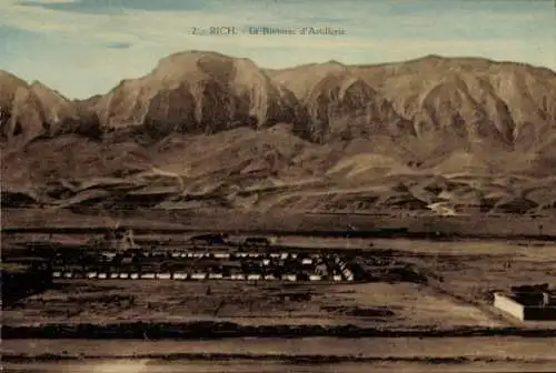 Ak Rich Morocco, The Artillery Bivonac