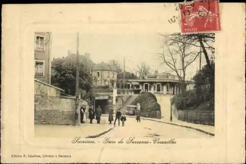 Ak Suresnes Hauts de Seine, Gare