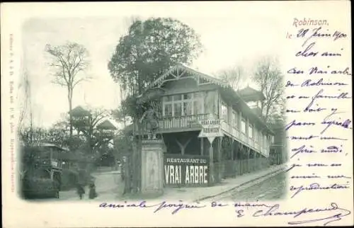 Ak Robinson Hauts de Seine, Restaurant du Vrai Arbre